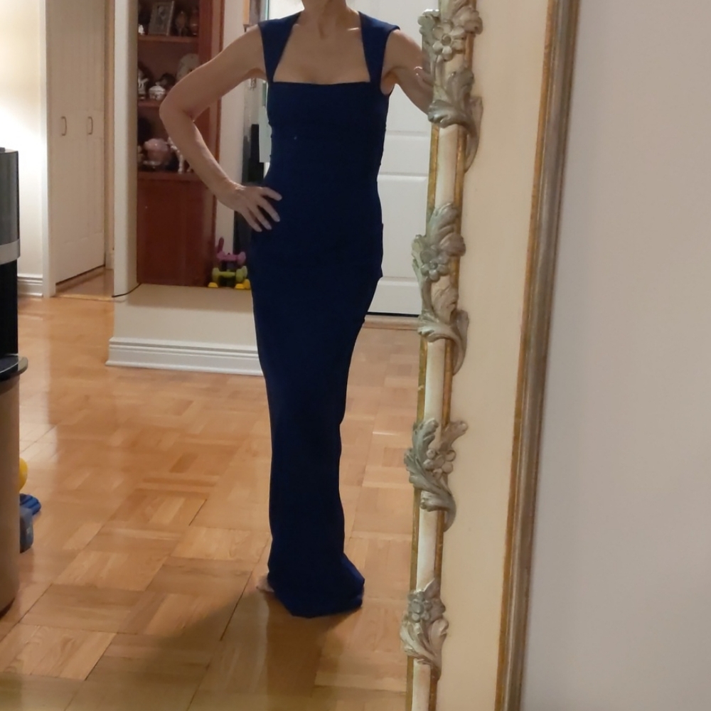 Nicole Miller fully lined full length gown
